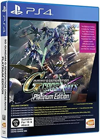SD Gundam G Generation Crossrays [IMPORT] (Playstation 4) Pre-Owned
