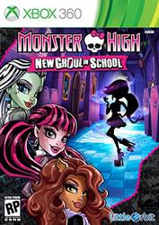 Monster High: New Ghoul In School (Xbox 360) NEW* (Plastic wrap has tears)
