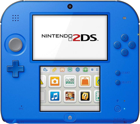 BROKEN: System ONLY - Blue & Black (Nintendo 2DS) Pre-Owned (As Is/Broken/For Parts)