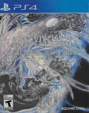 Final Fantasy XV [Deluxe Edition] (Playstation 4) Pre-Owned: Game Disc, Kingsglaive Blu-ray, and Steelbook Case