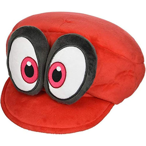 Super Mario Odyssey Red Cappy (Mario's Hat) Plush - 7" (Sanei) NEW