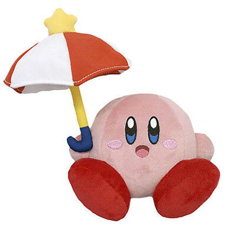 Kirby Parasol 2 Plush - 5" (Sanei) NEW