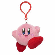 Kirby Jumping Pose Dangler Plush - 3.5" (Sanei) NEW