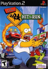 The Simpsons Hit & Run (Playstation 2 / PS2) Pre-Owned: Game, Manual, and Case