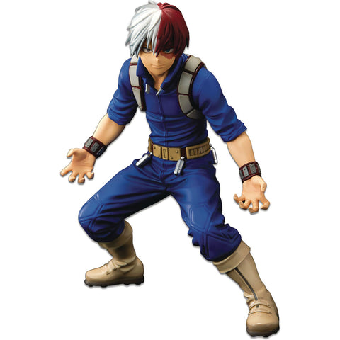 My Hero Academia World Colosseum Shoto Todoroki Brush Figure - 8" (Banpresto) NEW