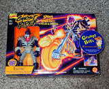 1995 / Toy Biz / Marvel Comics GHOST RIDER SPIRITS OF VENGEANCE / Cycles & Riders / Includes "VENGEANCE" Action Figure and "Steel Skeleton Cycle"  / Item #52433 / New in Box / Box has Some Wear / Bumped Corners / See Pictures