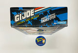 G.I. Joe / Cobra the Enemy / Hall of Fame / Karate Choppin' SNAKE-EYES / 1993 / Hasbro / 6089/ 12" Tall, Poseable Action Figure / New in Box / See Pictures