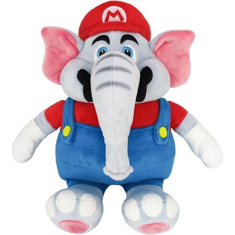 Super Mario Elephant Mario Plush - 10" (Sanei) NEW