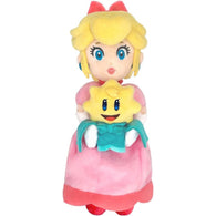 Super Mario Peach & Stella Plush - 10" (Sanei) NEW