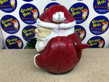 Santa Clause Bank - Cast-Iron (Reproduction) Pre-Owned (As Pictured/See Notes)