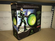 BOX ONLY: Halo Special Edition GREEN Console (Original Xbox) Pre-Owned: Manual, 3 Inserts, and Box (As Pictured) (In-Store Pickup ONLY)