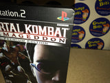 Mortal Kombat: Armageddon - Premium Edition (Johnny Cage / Goro) (Playstation 2) Pre-Owned: Game, Bonus DVD, Manual, Steelbook Case (Pictured)