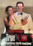 1994 / Hard to Find!! / TRUE LIES Motion Picture Promo STANDEE /  20th Century Fox / Lightstorm Entertainment / Approx 29" x 68" / Pre-Owned / SEE PICTURES / For IN-STORE PICK-UP ONLY