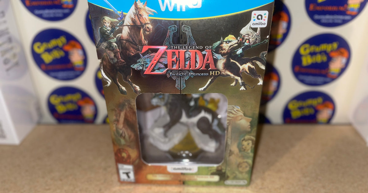 The Legend of Zelda: Twilight Princess w/ Wolf Link Amiibo (Nintendo W ...
