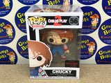 POP! Movies #56: Child's Play 2 - Chuck (NJcollector Exclusive) [CUSTOM - Blood Splatter] (Funko POP!) Figure and Box w/ Protector (As Pictured)
