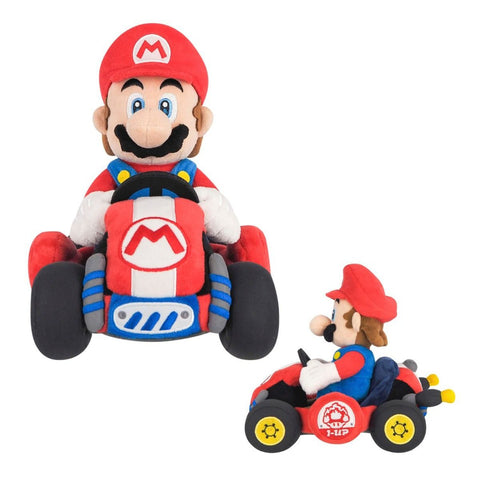 Mario Kart World Mario Plush - 9" (Sanei) NEW