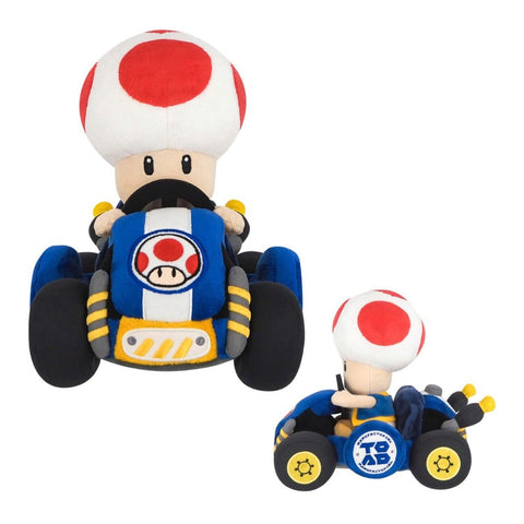Mario Kart World Toad Plush - 9" (Sanei) NEW