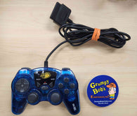 Wired Controller - MadCatz - DualForce - Blue (Playstation 2) Pre-Owned