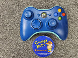 Official Microsoft Wireless Controller - Blue/Teal (Xbox 360) Pre-Owned