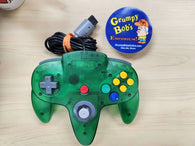 Wired Controller - 3rd Party - Jungle Green (Nintendo 64) Pre-Owned