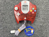 Wired Controller - Official - Red (HKT-7700) (Sega Dreamcast Accessory) Pre-Owned