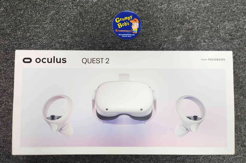 System - 64GB Edition - White (Oculus Quest 2) Pre-Owned w/ Box (As pictured)