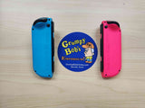 Wireless Controllers: Joy-Cons (L/R) - Neon Pink / Neon Blue - Official (Nintendo Switch) Pre-owned
