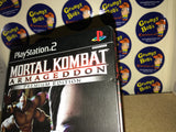 Mortal Kombat: Armageddon - Premium Edition (Johnny Cage / Goro) (Playstation 2) Pre-Owned: Game, Bonus DVD, Manual, Steelbook Case (Pictured)