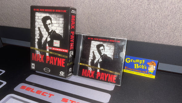 Max Payne (PC Game) Pre-Owned: Disc, Case, and Box