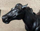 Breyer Molding Co. / Semi-Rearing Mustang Stallion / #1162 / Bucephalus / Alexander the Great /  Approx. 9 1/2" x 13" / Pre-Owned / No Box / See Pictures