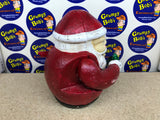 Santa Clause Bank - Cast-Iron (Reproduction) Pre-Owned (As Pictured/See Notes)