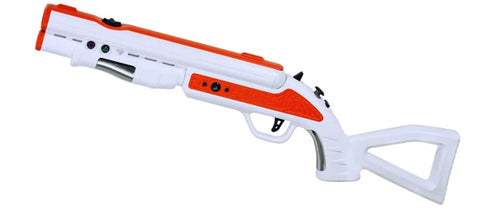 Cabela’s Fearmaster Gun: White & Orange (Playstation 3) Pre-Owned (NO Receiver or Sensor Bar)