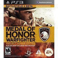 Medal Of Honor Warfighter [Project Honor Edition] (Playstation 3) NEW