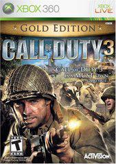 Call Of Duty 3 w/ Gold Edition Bonus DVD (Xbox 360) Pre-Owned