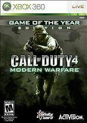 Call of Duty 4: Modern Warfare - Game of the Year Edition (Xbox 360) Pre-Owned