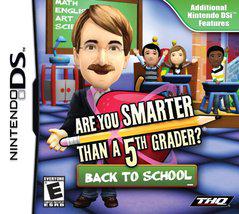 Are You Smarter Than A 5th Grader? Back To School (Nintendo DS) NEW