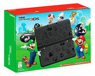 System - Super Mario Black Edition w/ Faceplate (Nintendo NEW 3DS) Pre-Owned w/ Charger & Stylus