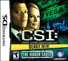 CSI Crime Scene Investigation: Deadly Intent Hidden Cases (Nintendo DS) Pre-Owned