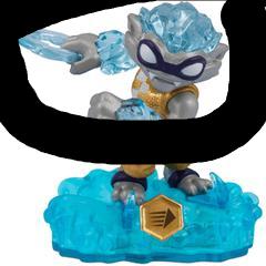 NITRO FREEZE BLADE (Variant / SWAP-able) Water (Skylanders Swap Force) Pre-Owned: Top HALF ONLY