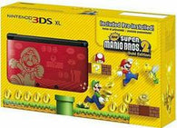 BROKEN: System ONLY - New Super Mario Bros. 2 Edition - Red & Gold (Nintendo 3DS XL) Pre-Owned (As Is/Broken/For Parts)
