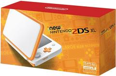 BROKEN: System ONLY - White + Orange Edition (NEW 2DS XL) Pre-Owned (As Is/Broken/For Parts)