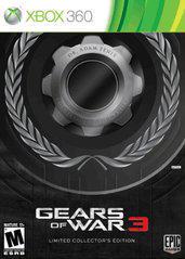 Gears Of War 3 [Limited Edition] (Xbox 360) Pre-Owned: Game, Octus Service Metal, Fabric COG Flag, Personal Effects of Adam Fenix, Stickers, Case, and Outer Box