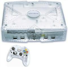 BROKEN: System  ONLY - Crystal (Original Xbox) Pre-Owned (As Is/Broken/For Parts)