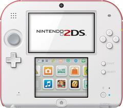 BROKEN: System ONLY - White + Red (Nintendo 2DS) Pre-Owned (As Is/Broken/For Parts)