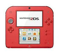 BROKEN: System ONLY - Red & Black (Nintendo 2DS) Pre-Owned (As Is/Broken/For Parts)