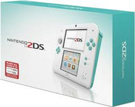 BROKEN: System ONLY - White + Sea Green (Nintendo 2DS) Pre-Owned (As Is/Broken/For Parts)