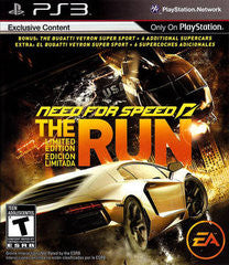 Need For Speed: The Run (Playstation 3 / PS3) Pre-Owned: Game and Case