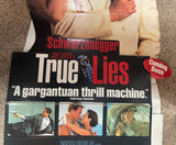 1994 / Hard to Find!! / TRUE LIES Motion Picture Promo STANDEE /  20th Century Fox / Lightstorm Entertainment / Approx 29" x 68" / Pre-Owned / SEE PICTURES / For IN-STORE PICK-UP ONLY