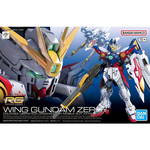 Gundam Wing - Wing Gundam ZERO RG Model Kit (Bandai) NEW (◕‿‿◕｡) No Discounts