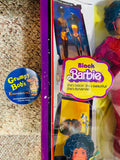2009 / Mattel / My Favorite Barbie / Barbie Collector / 2009 Reproduction of the 1980 BLACK BARBIE / AA Stefi Face / R4468 / New in Opened - DAMAGED Box / See Pictures